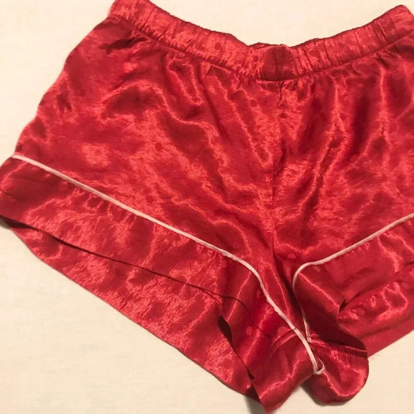 Victorias Secret Red Polka  Dot Valentines Day Sleep Shorts Size XS - Picture 2 of 16
